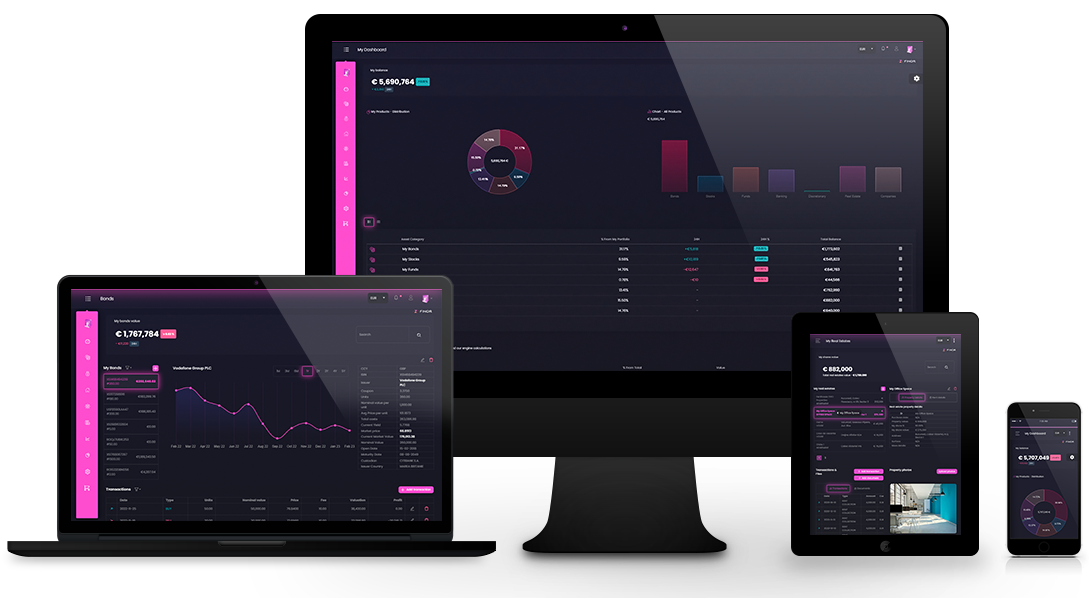 FINOR Online | The all-in-one wealth management software which supports both clients and advisors in managing specific investment products, overseeing entire portfolio and tracking its performance, controlling the asset selection and allocation processes through indicative data, generating and exporting interactive reports in line with regulatory requirements | Build generational wealth |